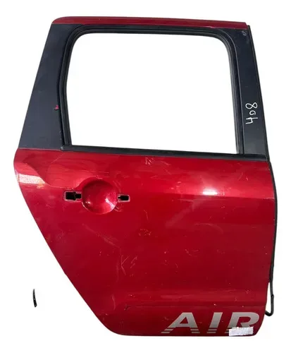 Porta C3 Aircross 2015/2017 Traseira Direita Vermelha