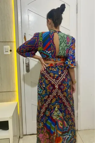Vestido Longo farm