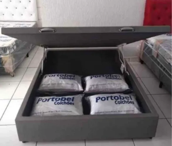 CAMA BOX BAÚ CASAL
