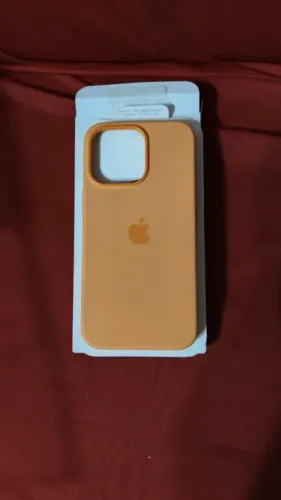 Capa Iphone 13 PRO Silicone Case (Magsafe) - Laranja