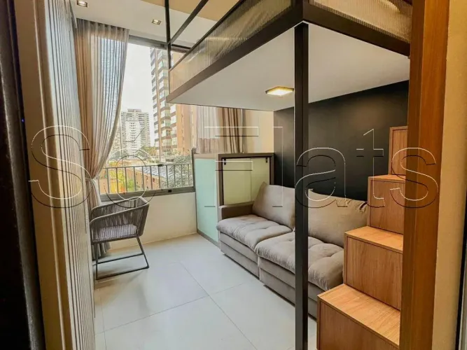 Studio Brook By You. flat disponível para locação contendo 30m² e 1 dormitório