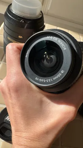 Lente Objetiva Nikon 18-55mm seminova
