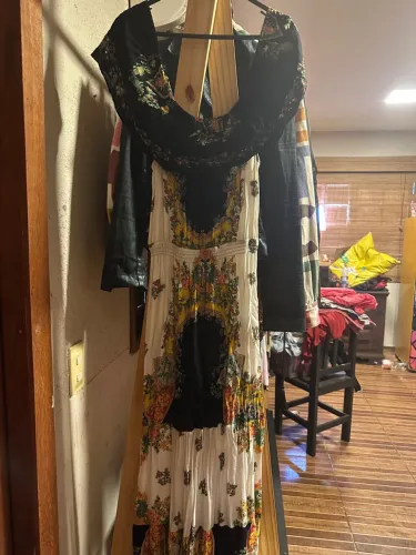Vestido Longo Floral - Elegância e Conforto