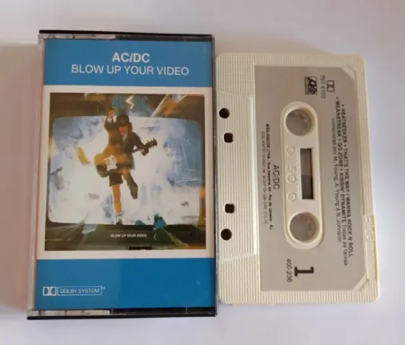 Fita Cassete K7 AC DC Blow Up Your Video Nacional
