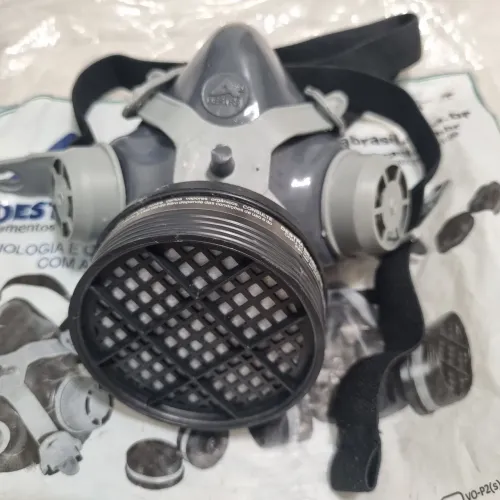 Máscara de proteção respiratória para pintura