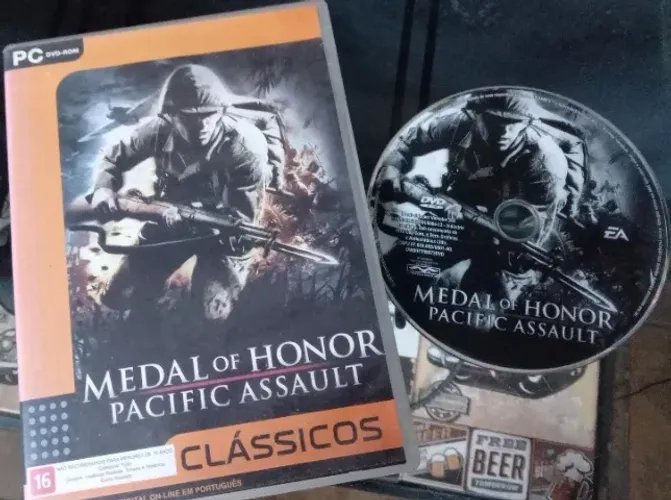 DVD-PC-ROM Medal Of Honor - Passific Assault Original
