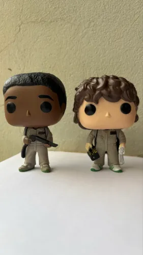 FUNKO POPs LOOSE LUCAS E DUSTIN GHOSTBUSTER - STRANGER THINGS