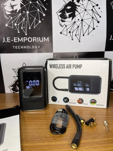 Bomba de Ar Compressor Inflável PCMOS Portátil Carregamento Carro Motocicleta Pneu Multifu