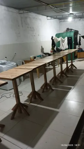 Al paletes mesas balcão e etc 