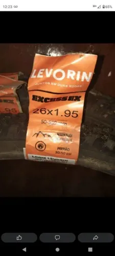 2 pneus Levorin aro 26 novos