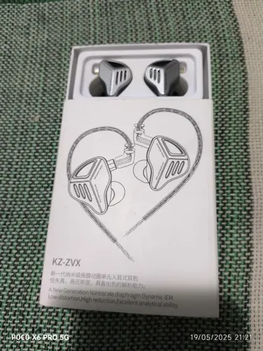 KZ-ZVX - Fone de Ouvido Intra-auricular Dinâmico