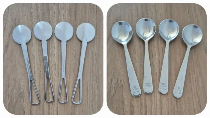 KIT / JOGO DE COLHERES MEXEDORES DE CAFÉ NESPRESSO E ILLY 