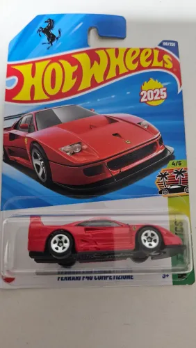 Carrinho Hot Wheels Ferrari  F40 Competizione
