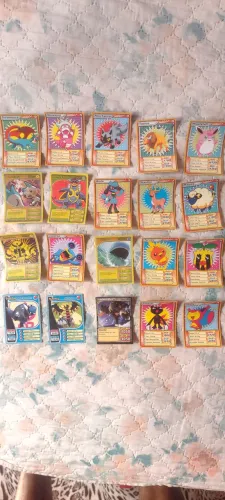 20 cartinhas do Pokémon