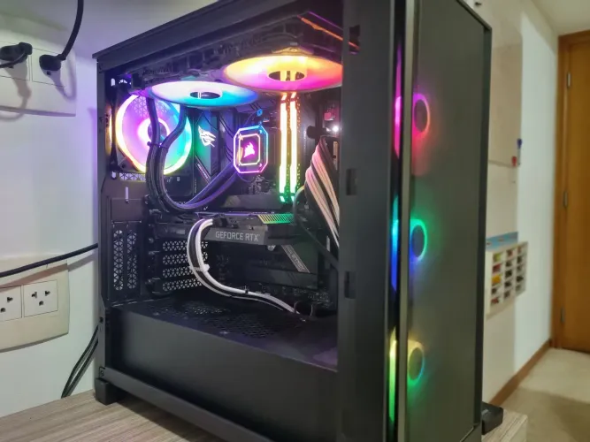 Computador Gamer Custom RTX 3060TI + Ryzen 7 5700X 