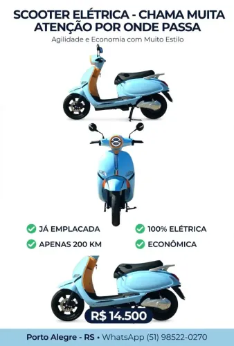 Scooter elétrica Ventane motors 3000w