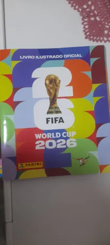 Álbum da copa de 2026 com mais de 230 figurinhas