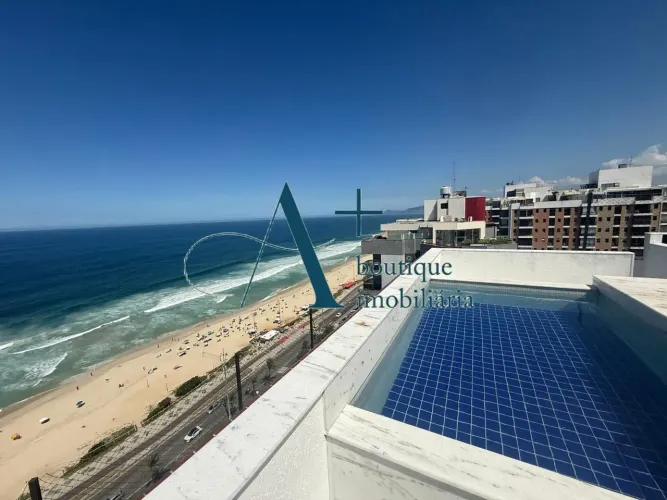 Cobertura Triplex para aluguel Frontal Mar com 3 quartos na Barra da Tijuca - Rio de Janei