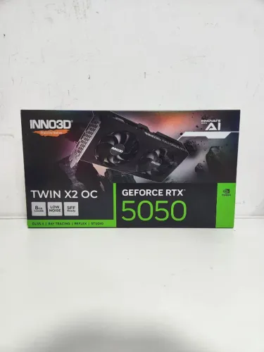 Placa de Video INNO3D NVIDIA GeForce RTX 5050 Twin X2, 8GB, GDDR6, 128-bit