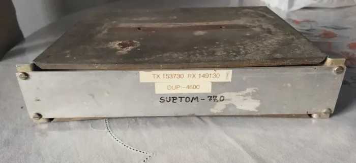 Duplexador VHF Control