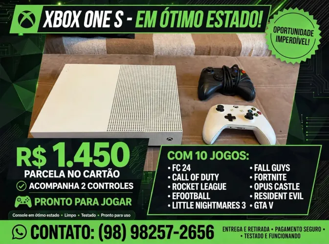 Videogame X BOx One Serie S