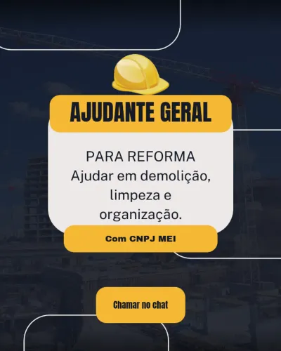 Ajudante de pedreiro - VILA GUMERCINDO