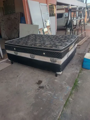 Cama casal box 