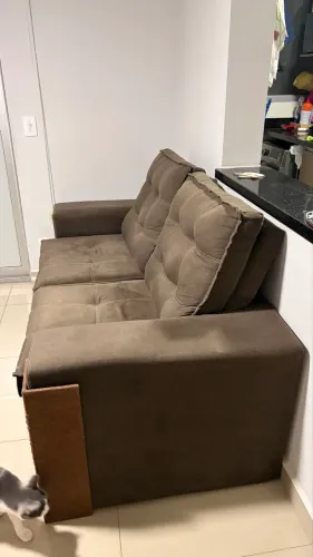 Sofá 2 lugares retrátil