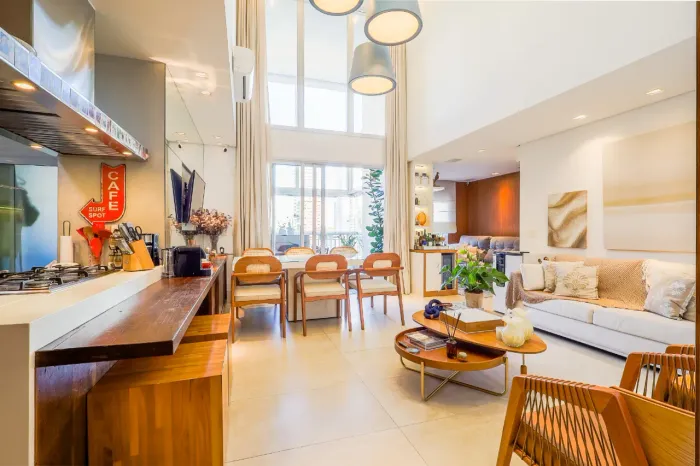 Apartamento para venda em Brooklin com 2 quartos, sendo 1 suíte, 121m²