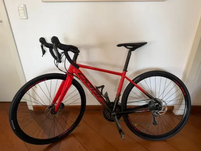 BICICLETA SPEED OGGI STIMOLLA DISC VERMELHA