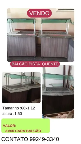 Mesa pista quente.