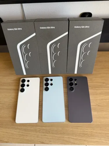 S26 ULTRA 256GB E 512GB IMPECÁVEIS COMPLETOS COM NOTA FISCAL