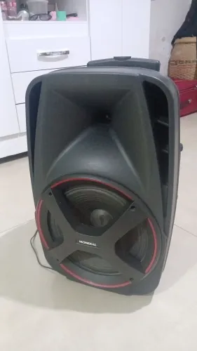 Caixa de Som Mondial 550W CM-550 Bluetooth - Muito Bem Conservada