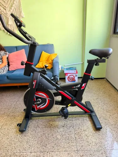 Bicicleta Ergométrica Spinning Nova na Caixa com Monitor e Suporte até 150 kg