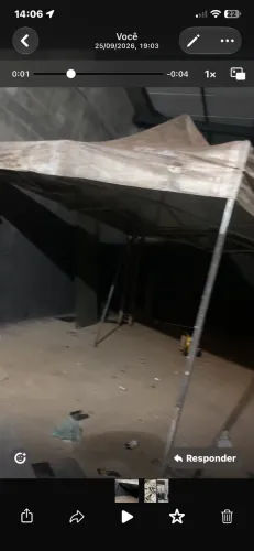 Tenda 3x3 sanfonada oportunidade!