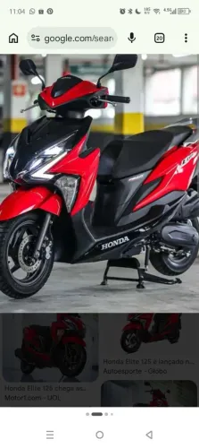 Honda Elite quase zerada
