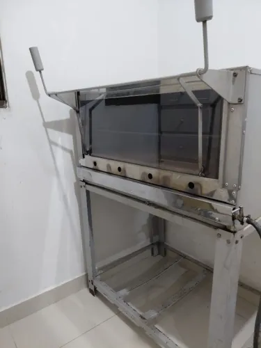 Forno industrial 90cm com pedra refratário