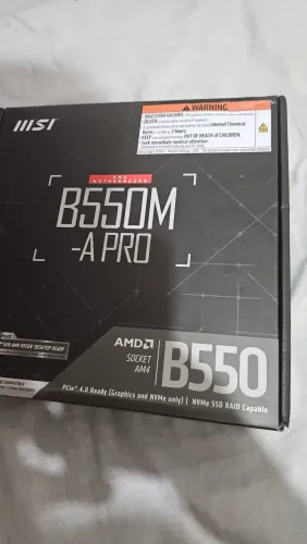 Placa-mãe B550M-A PRO MSI