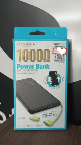 Bateria Power Bank Pineng Slim 10000mah