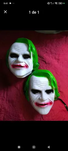 Máscaras do coringa 15 unidades 
