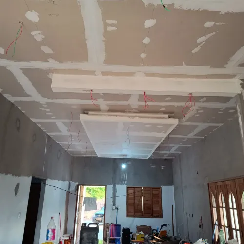 Forro de pvc e gesso drywall