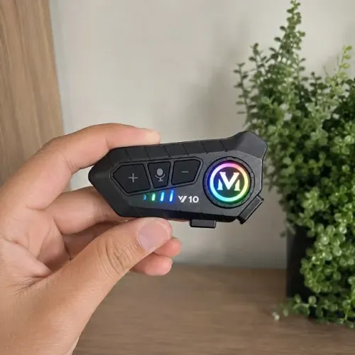 Fone de ouvido Bluetooth de Capacete Moto | Novo na Caixa