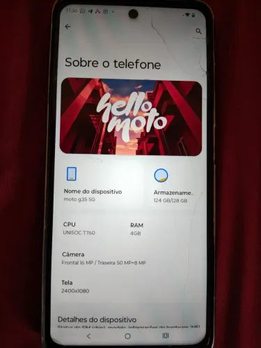 Celular Motorola G35