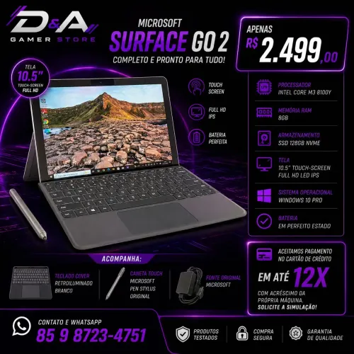 MICROSOFT SURFACE GO 2 