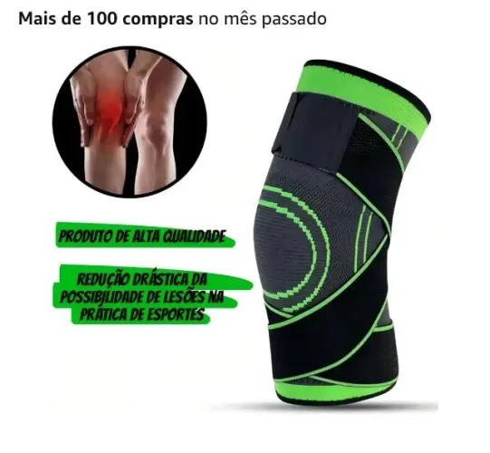 PAR DE JOELHEIRAS DE COMPRESSÃO