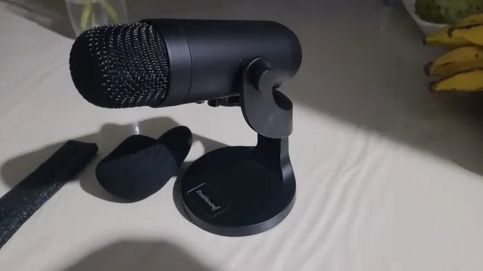 Microfone sem fio usb NOVO excelente para videos e lives