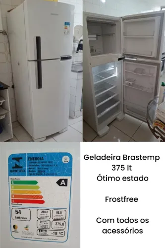 Geladeira brastemp 375l