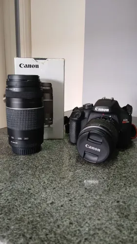 Canon T100 e lentes