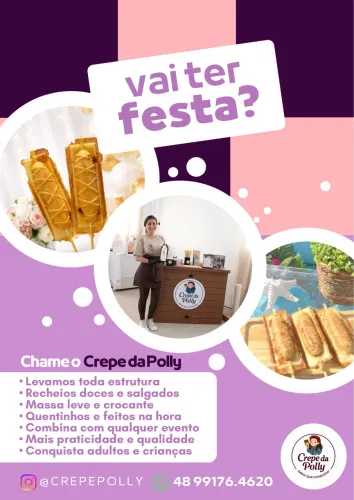 Crepe para Festas 