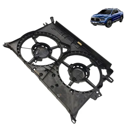 Defletor ventoinha Fiat toro 2.0 diesel 2025 2024 2023 2022